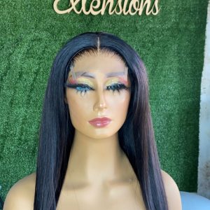 22" 3 Way Closure Wig