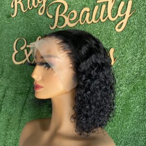 Curly frontal wigs