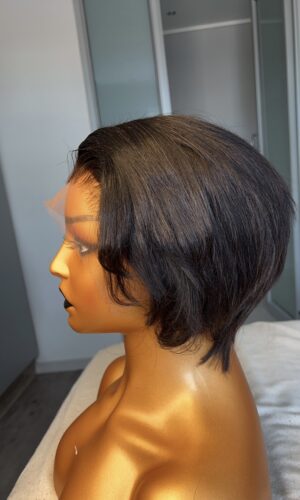 Frontal pixie wig