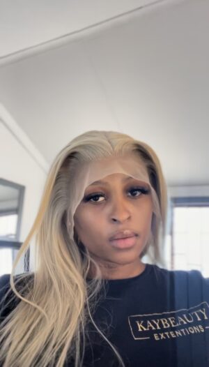 18” ashy blonde